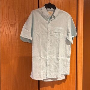 Men’s Weatherproof Vintage, Short Sleeve Shirt
Light Blue, M